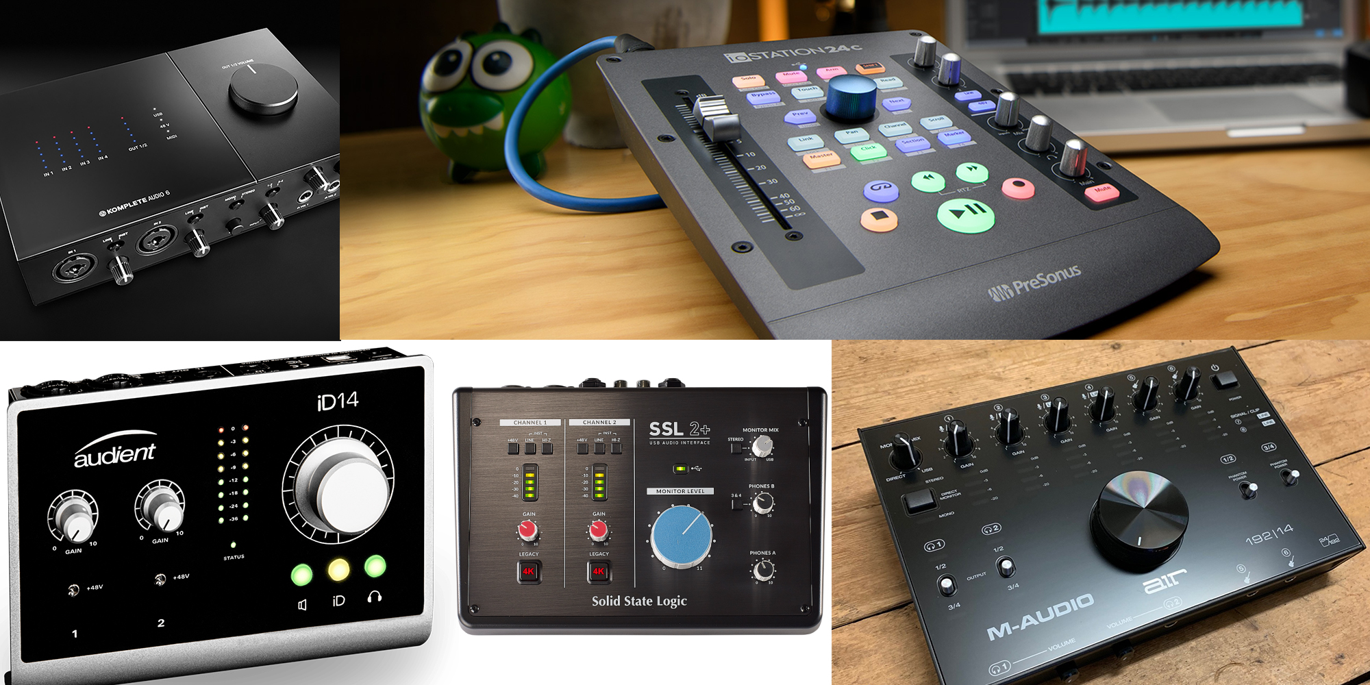 Six Great Audio Interfaces For Producing On The Go