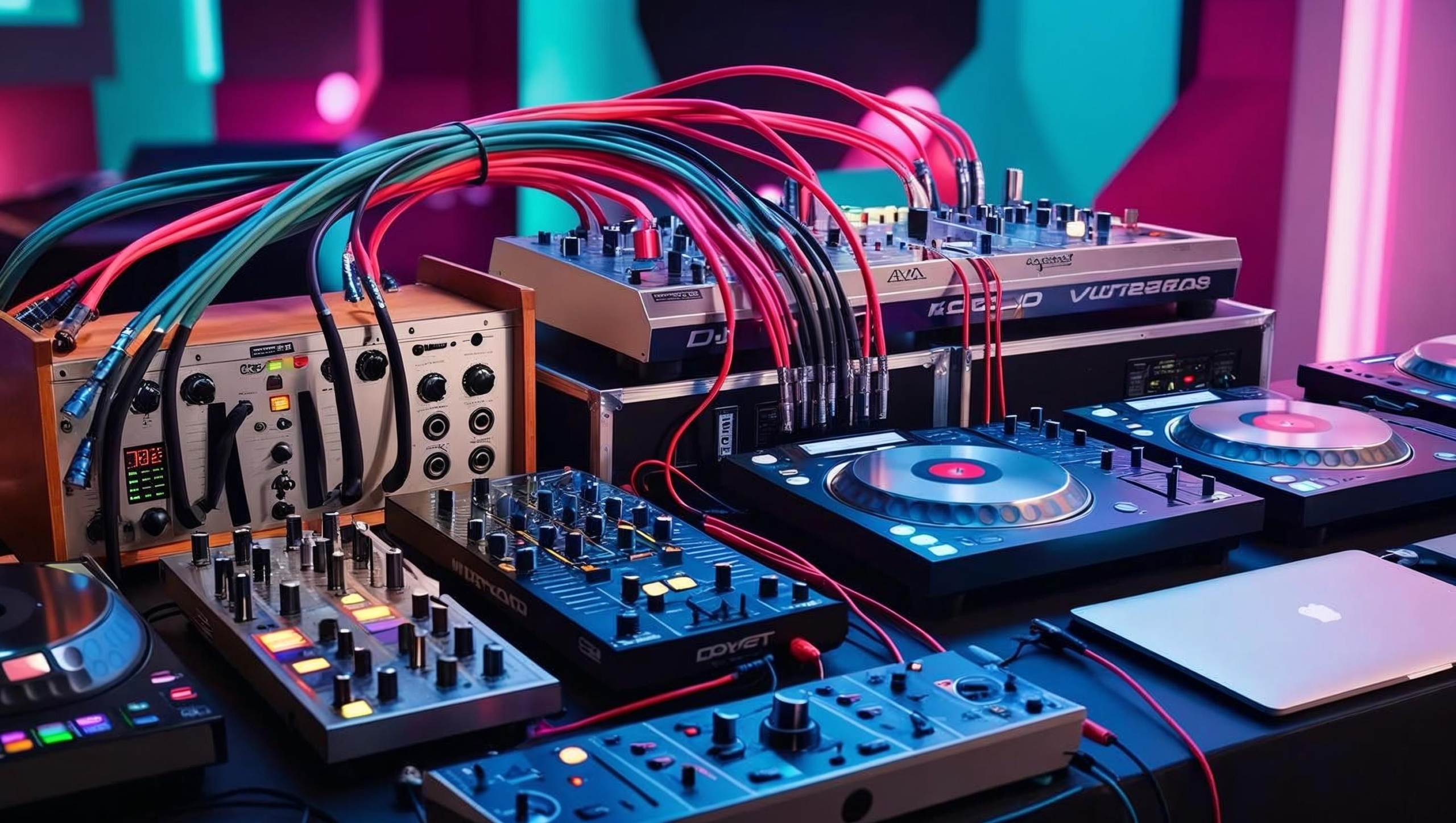 Flexible DJ Setup: Bridging Analog and Digital